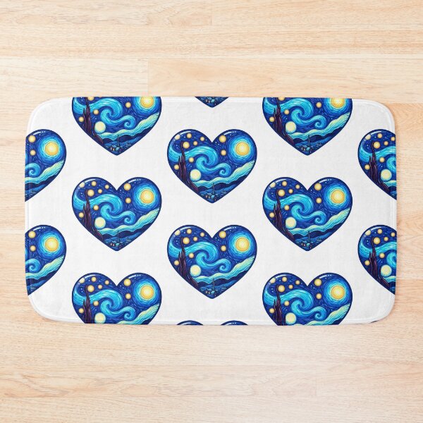 Item preview, Starry Night Ocean Heart designed and sold by Shery Printora.