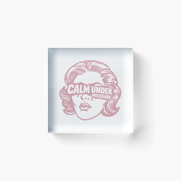 Item preview, Calm Under Pressure Nurse Tote Bag — Pink Accent Edition designed and sold by KiwyStudio.