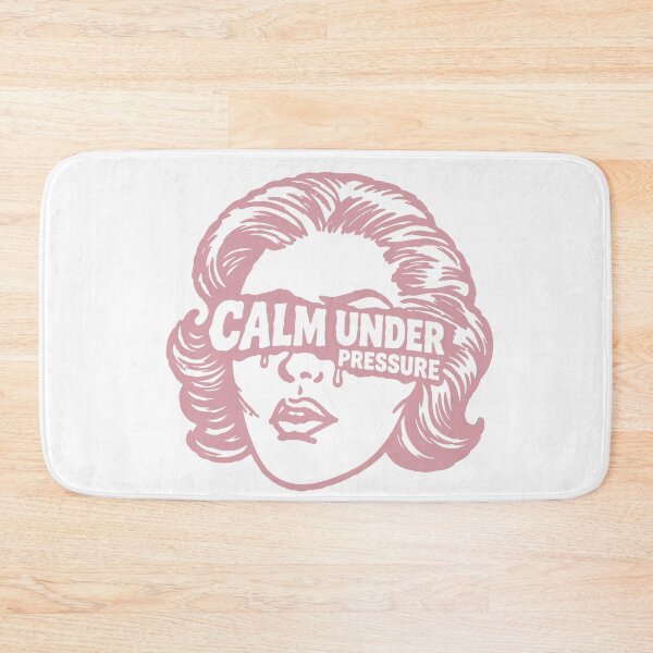 Item preview, Calm Under Pressure Nurse Tote Bag — Pink Accent Edition designed and sold by KiwyStudio.