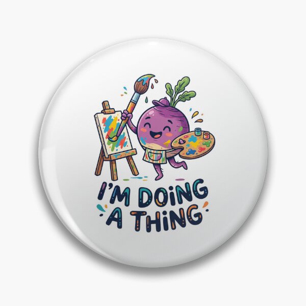 Item preview, I'm Doing a Thing Shirt, Funny Artist T-Shirt, Cute Painting Shirt, Creative Person Gift, Quirky Graphic Tee, Funny Halloween Shirt designed and sold by aladden.
