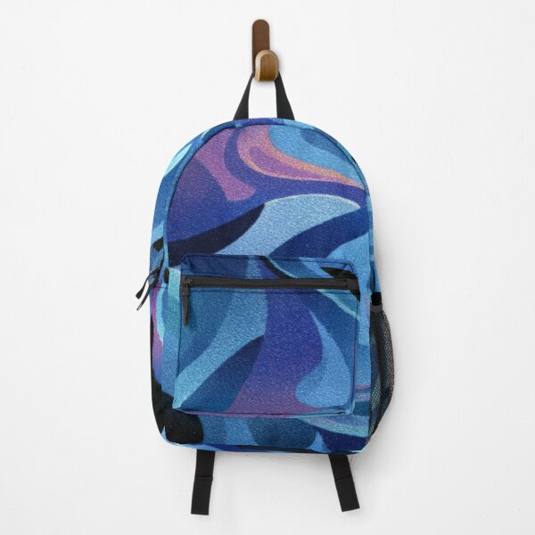 Artikelvorschau, Flowing Blue Abstract Ribbons And Shapes entworfen und verkauft von Aliforall.