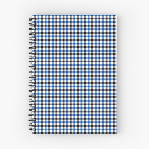 Item preview, Blue Black and White Gingham Check Design  designed and sold by PatternTitan.