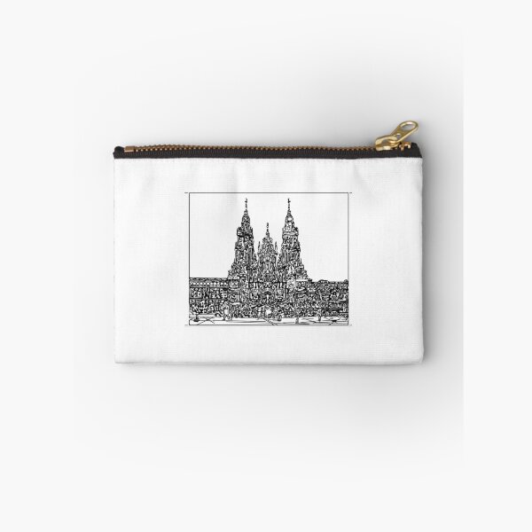 Item preview, Camino De Santiago Cathedral Of Compostela Galicia Urban Sketchers Spain designed and sold by CandelariHinkle.