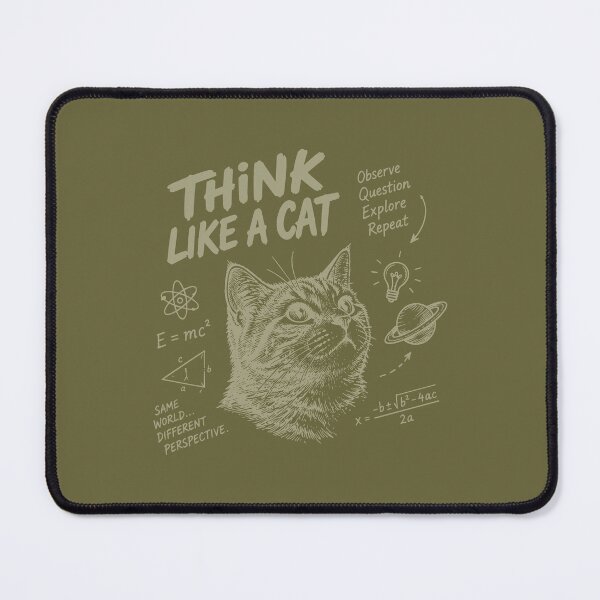 Item preview, Think Like a Cat: Curious Genius designed and sold by awesome-loob.