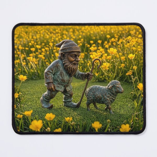 Item preview, Sheep Gnome Art Print – Sheep Lover Gift, Poland Travel Decor designed and sold by Purrfecta.