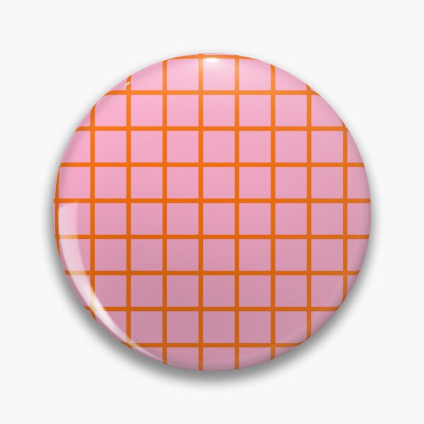 Item preview, Pink Orange Grid Seamless Pattern designed and sold by jianina-alondra.