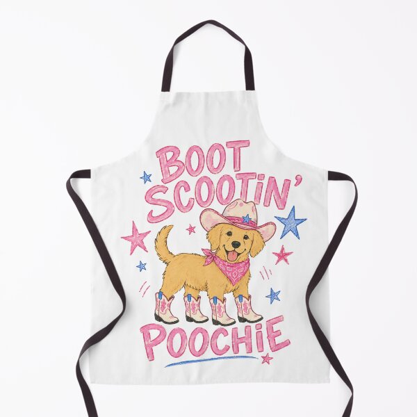 Item preview, Boot Scootin' Poochie designed and sold by coastalquillco.