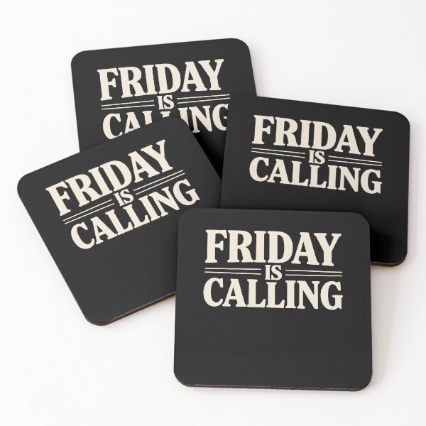 Item preview, Friday Is Calling Weekend Mode Funny Friday Humor designed and sold by Say It With Ink.