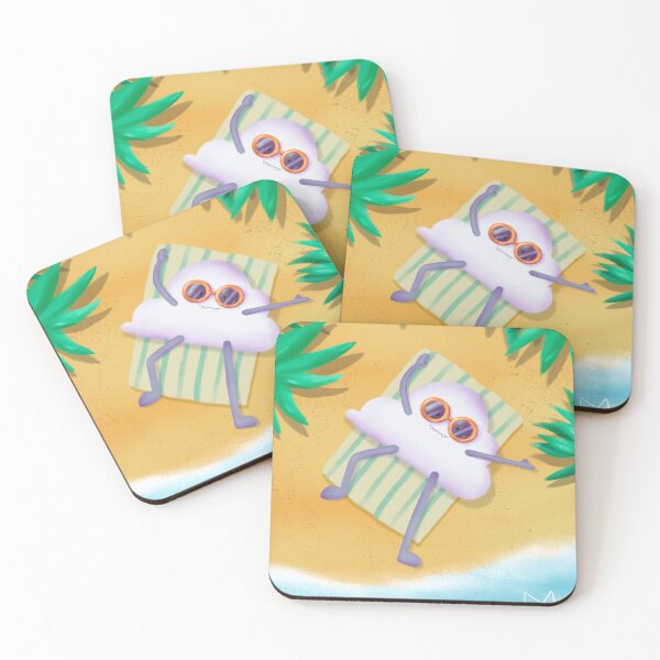Item preview, Paf the cloud - At the beach designed and sold by Anne-Milo.