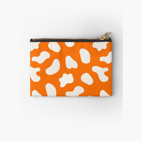 Item preview, Orange Cow Print Seamless Pattern designed and sold by jianina-alondra.