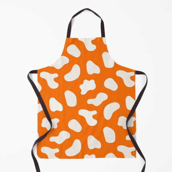 Item preview, Orange Cow Print Seamless Pattern designed and sold by jianina-alondra.