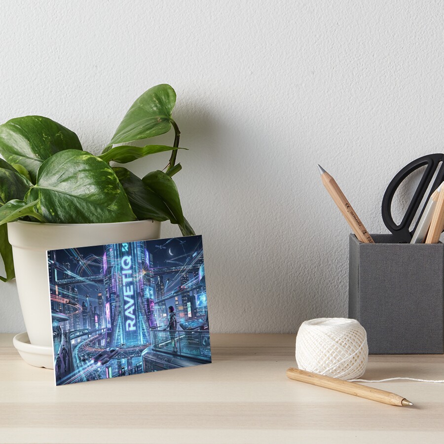 Item preview, Art Board Print designed and sold by RavetiQ.