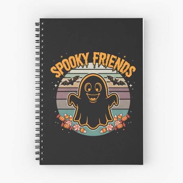 Item preview,  Spooky Friends Cute Ghost Halloween Retro Vintage  designed and sold by dragonbol023.