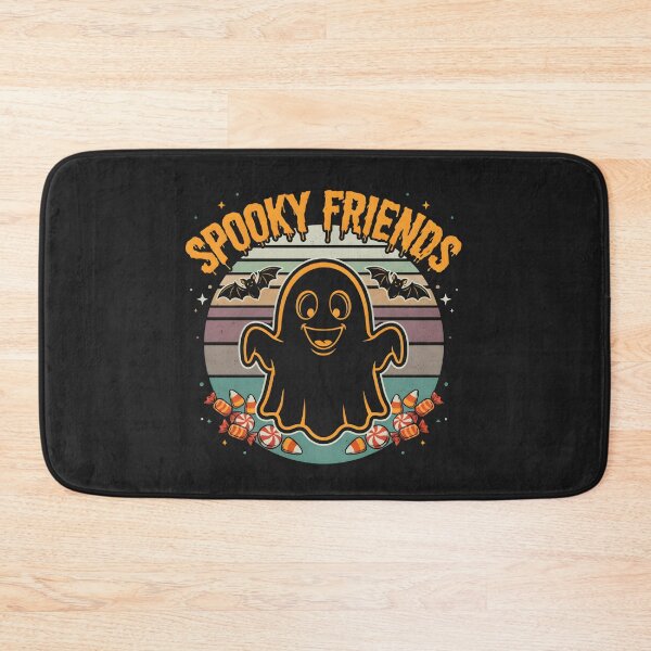 Item preview, Spooky Friends Cute Ghost Halloween Retro Vintage designed and sold by dragonbol023.