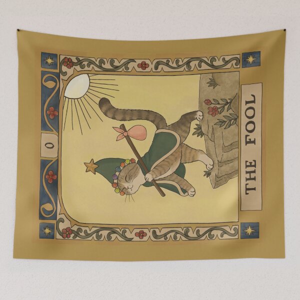 Item preview, Pippin, The Fool Tarot Card designed and sold by FoggyFablesArt.