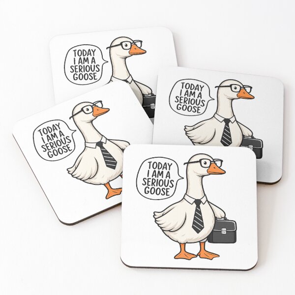 Item preview, Today I'm A Serious Goose Silly Goose Funny Vintage designed and sold by PatternFariss.