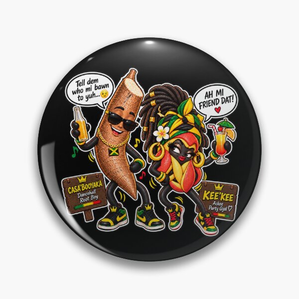 Item preview, Kee’Kee & Casa’Booyaka | Jamaican Dancehall Party Duo designed and sold by keenikai.