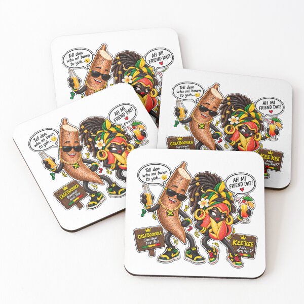 Item preview, Kee’Kee & Casa’Booyaka | Jamaican Dancehall Party Duo designed and sold by keenikai.