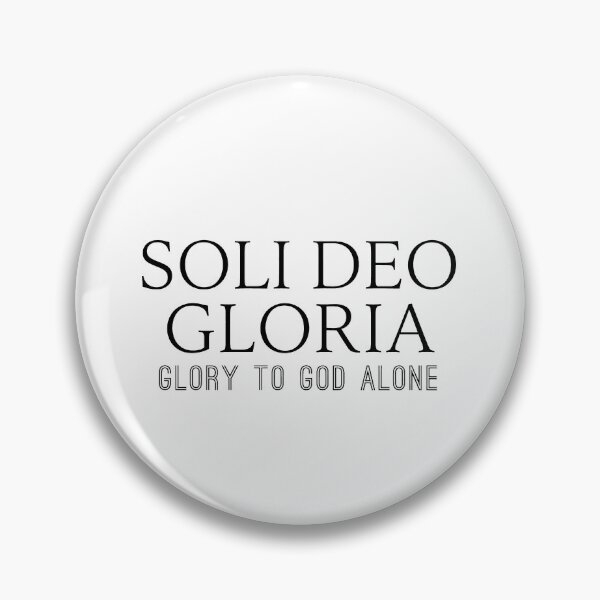 Artikelvorschau, Soli Deo Gloria Klassisch Lateinisch Reformierte Christliche Kunst entworfen und verkauft von Art&Fun.