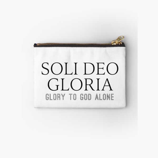 Item preview, Soli Deo Gloria Classical Latin Reformed Christian Art designed and sold by Art&Fun.