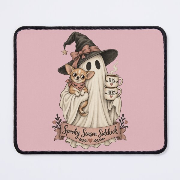 Item preview, Ghost & Chihuahua Couple Mugs designed and sold by AmiGraph.