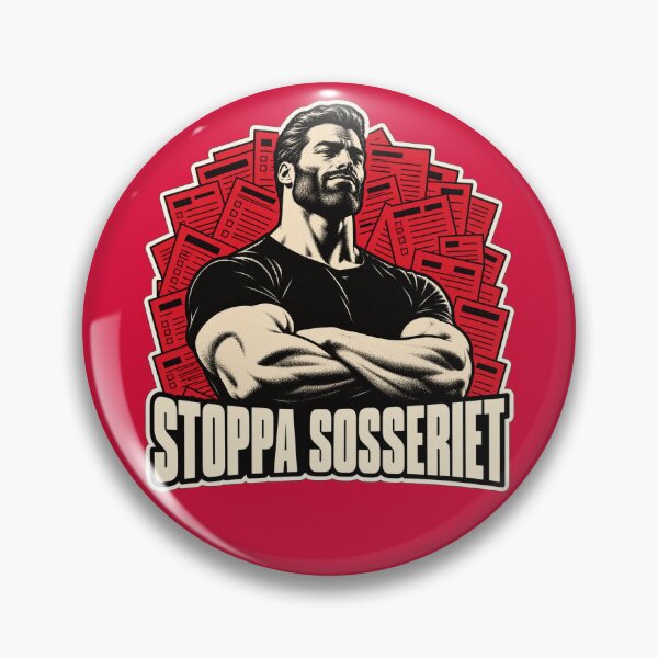 Item preview, Stoppa sosseriet – Gigachad designed and sold by Gör Sverige Lagom Igen.