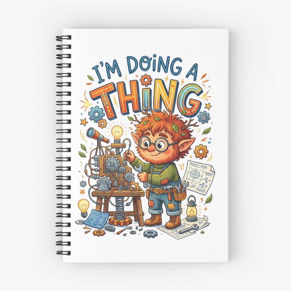Item preview, I'm Doing a Thing Shirt, Funny Inventor T-Shirt, Steampunk Gnome Tee, Creative Tinkerer Gift, Maker Shirt, Halloween Graphic Tee designed and sold by aladden.