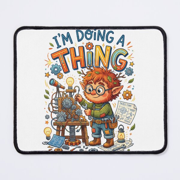 Item preview, I'm Doing a Thing Shirt, Funny Inventor T-Shirt, Steampunk Gnome Tee, Creative Tinkerer Gift, Maker Shirt, Halloween Graphic Tee designed and sold by aladden.