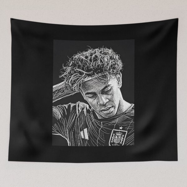 Item preview, Lamine Yamal Scribel Art designed and sold by stoppedonlin.