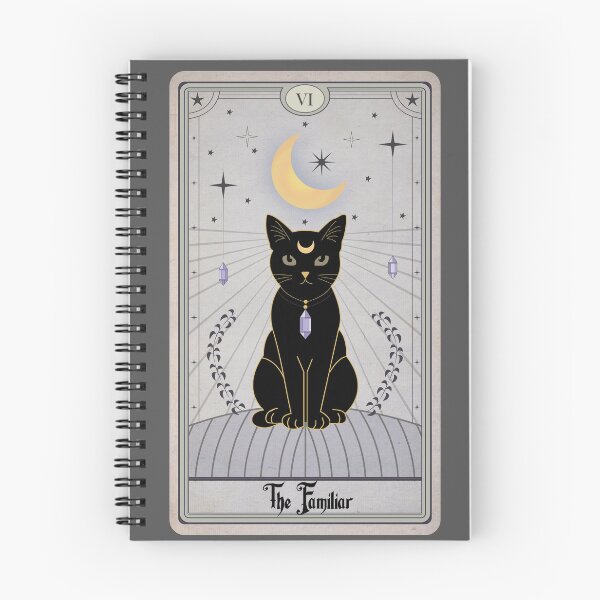 Aperçu de l'œuvre Le chat familier du Tarot créée et vendue par Theshapearts.