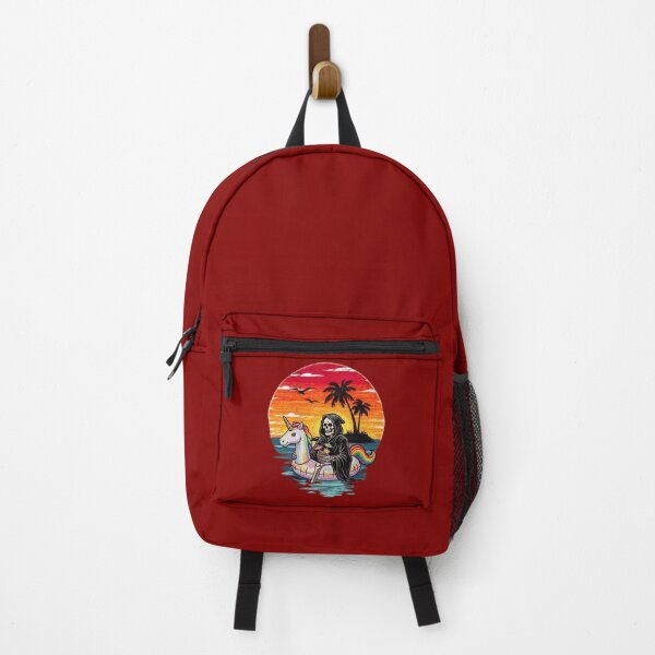 Item preview, Skeleton and unicorn traveling designed and sold by JoeVadelma.