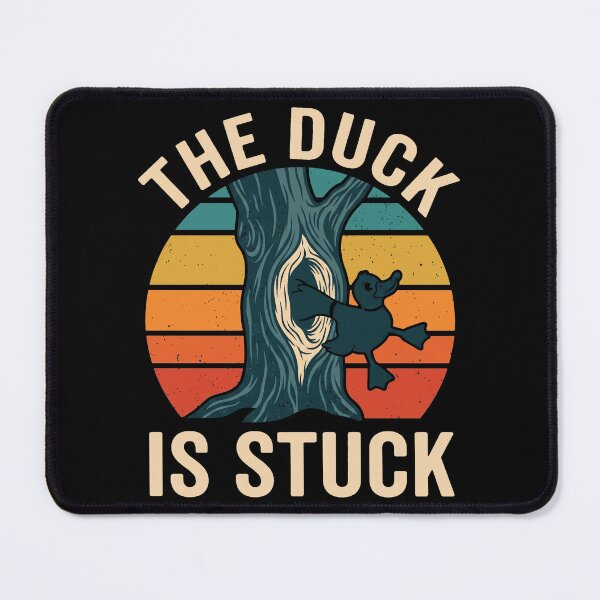 Item preview, The Duck Is Stuck Funny Duck Lover Animal Owner Wildlife Nature designed and sold by theandroidvivz.