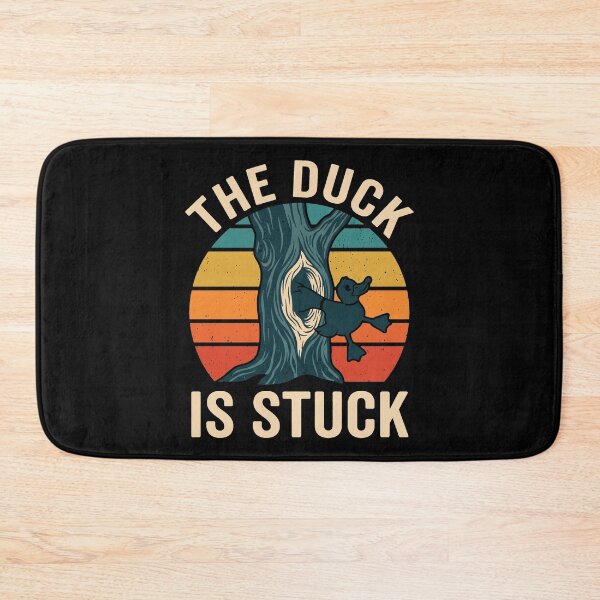 Item preview, The Duck Is Stuck Funny Duck Lover Animal Owner Wildlife Nature designed and sold by theandroidvivz.