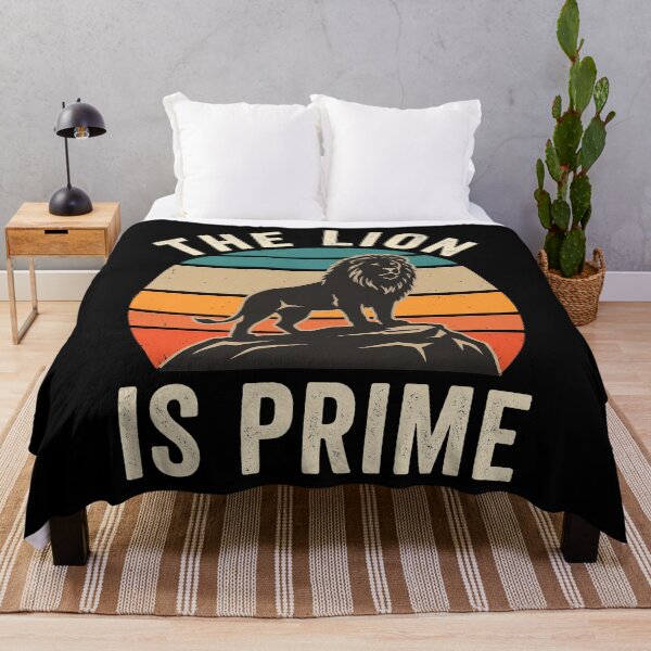 Item preview, The Lion Is Prime Wildlife Animal Power Strength designed and sold by theandroidvivz.