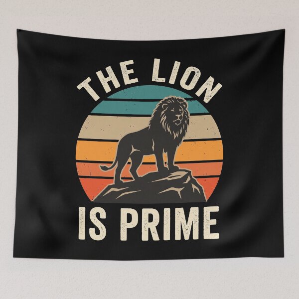 Item preview, The Lion Is Prime Wildlife Animal Power Strength designed and sold by theandroidvivz.