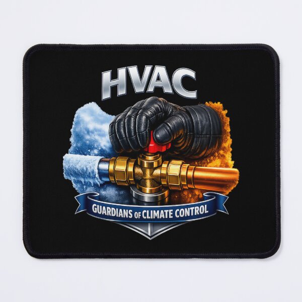 Item preview, HVAC Guardians of Climate Control Emblem Design designed and sold by FrozenHeat97.