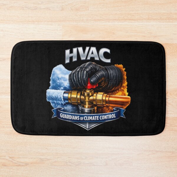 Item preview, HVAC Guardians of Climate Control Emblem Design designed and sold by FrozenHeat97.