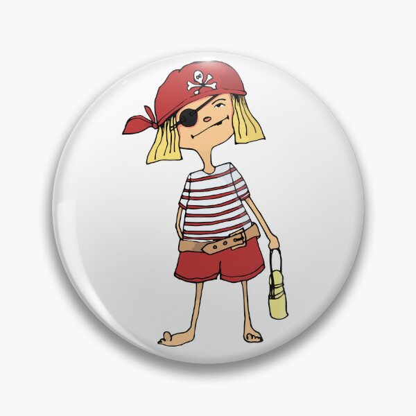 Item preview, Cute Pirate Girl with Eye Patch designed and sold by Tanya19742000.