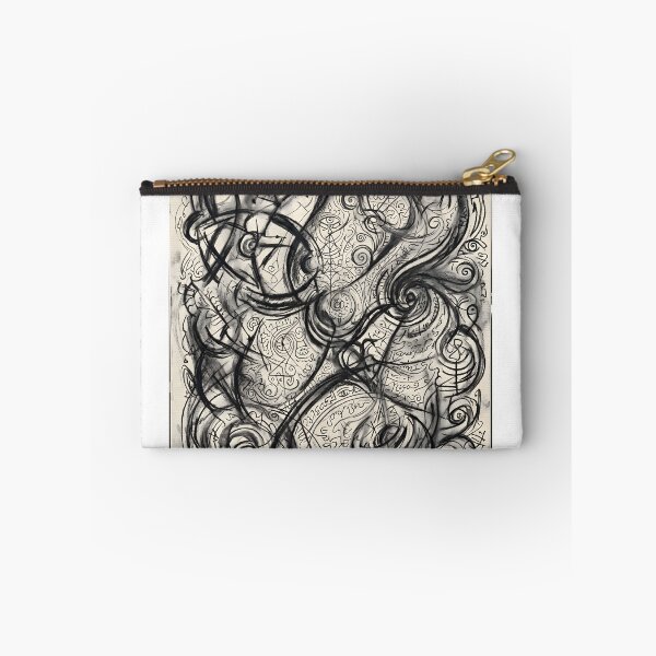 Item preview, Abstract Spirit Realm Ink Drawing designed and sold by ArtlightStudio.