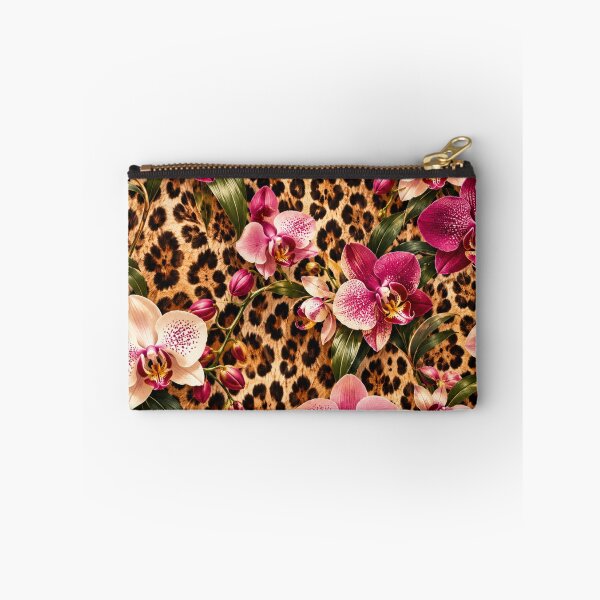 Item preview, Leopard Orchid Luxury Pattern designed and sold by AnjaSarahArt.