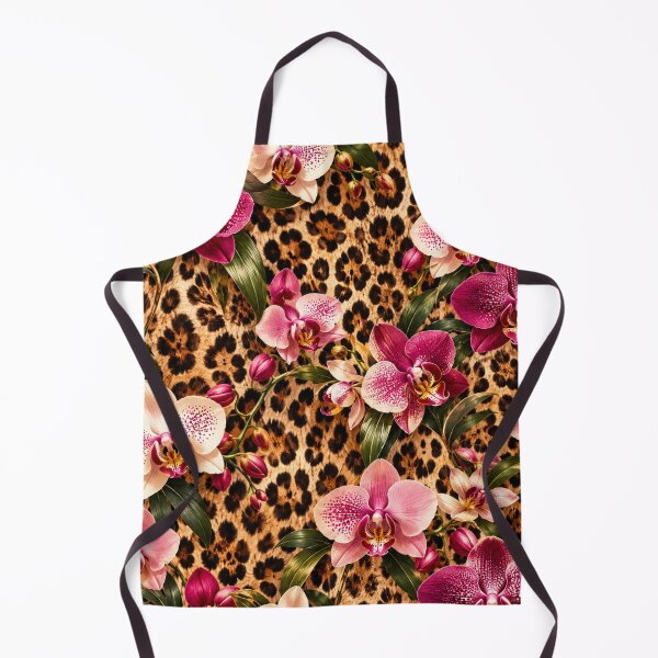 Item preview, Leopard Orchid Luxury Pattern designed and sold by AnjaSarahArt.