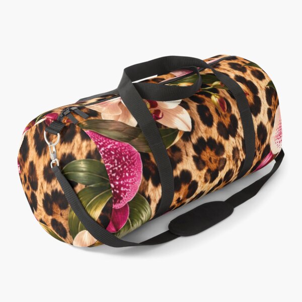Artikelvorschau, Leopard Orchideen Luxus Muster entworfen und verkauft von AnjaSarahArt.