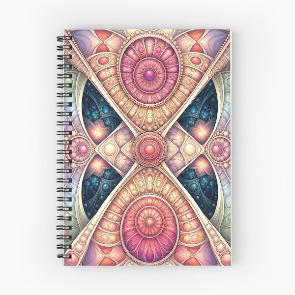 Item preview, Mystic Pastel Biomorphic Mandala designed and sold by Frackxion.