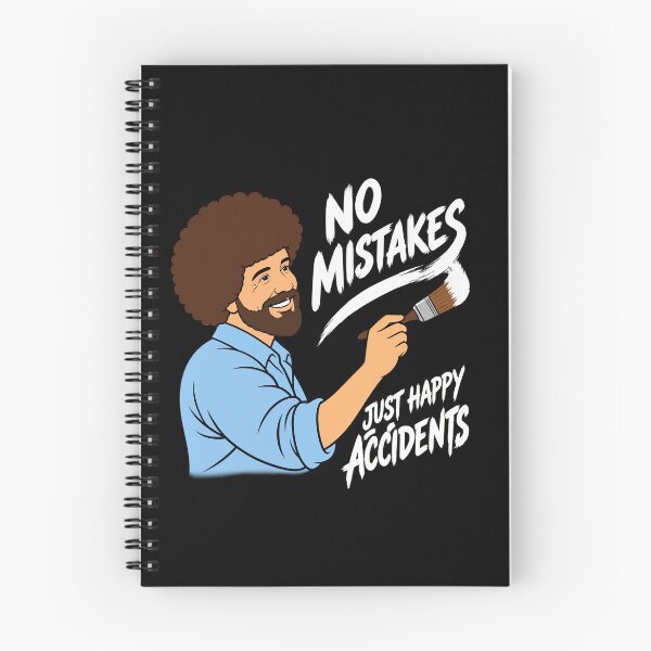 Item preview, Bob Ross No Mistakes Just Happy Accidents designed and sold by karamram.