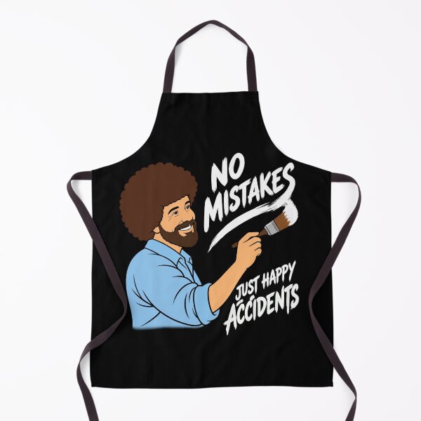 Item preview, Bob Ross No Mistakes Just Happy Accidents designed and sold by karamram.