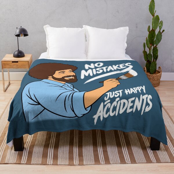 Item preview, Bob Ross No Mistakes Just Happy Accidents designed and sold by karamram.