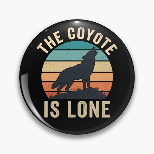 Item preview, The Coyote Is Lone Wild Animal Nature Lover Independent Spirit Solitude designed and sold by theandroidvivz.