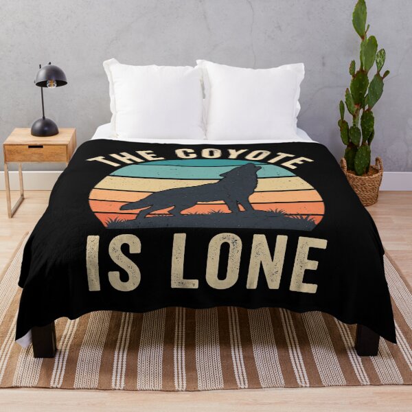 Item preview, The Coyote Is Lone Wild Animal Nature Lover Independent Spirit Solitude designed and sold by theandroidvivz.