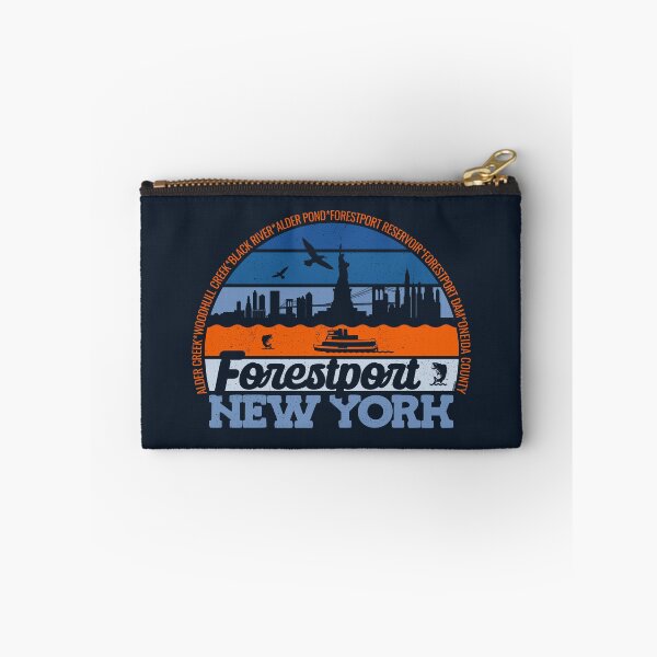 Item preview, Forestport New York Sunset Retro Vintage Local Pride Logo designed and sold by CRHPOD20.