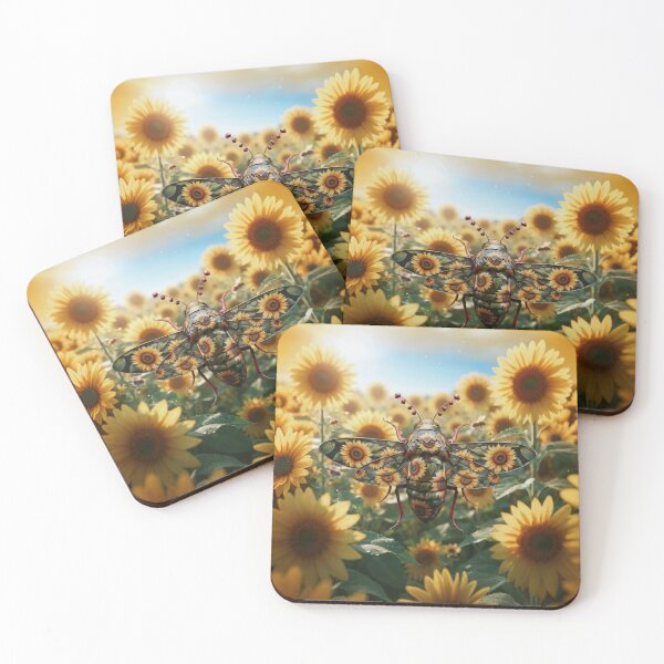Item preview, Sunflower inspired Beetle designed and sold by KingsArtworx 2.